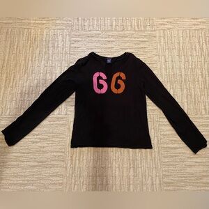 GAP Stretch V-Neck Long Sleeve Tee